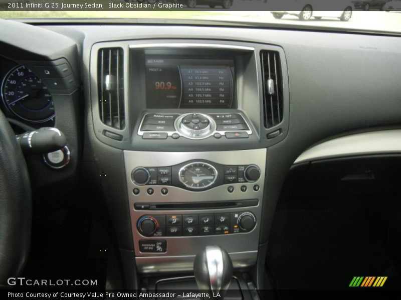 Black Obsidian / Graphite 2011 Infiniti G 25 Journey Sedan