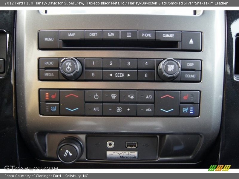 Controls of 2012 F150 Harley-Davidson SuperCrew