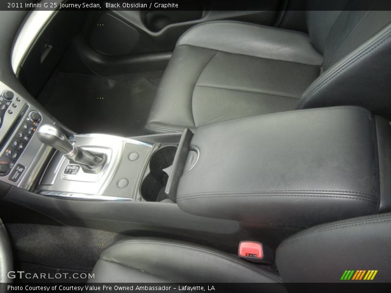 Black Obsidian / Graphite 2011 Infiniti G 25 Journey Sedan