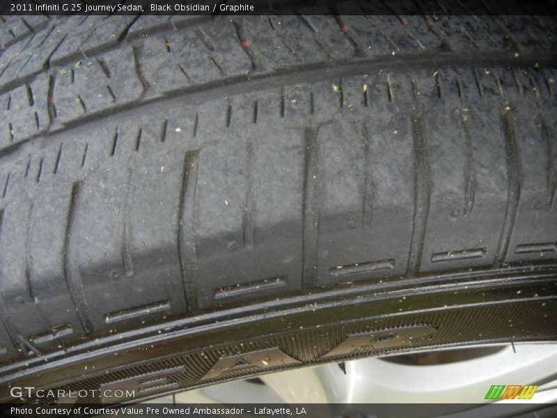Black Obsidian / Graphite 2011 Infiniti G 25 Journey Sedan