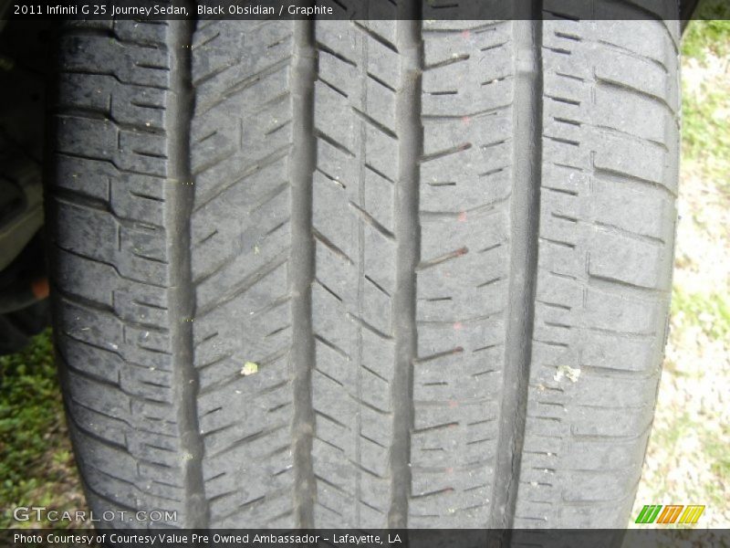 Black Obsidian / Graphite 2011 Infiniti G 25 Journey Sedan