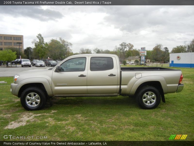 Desert Sand Mica / Taupe 2008 Toyota Tacoma V6 PreRunner Double Cab