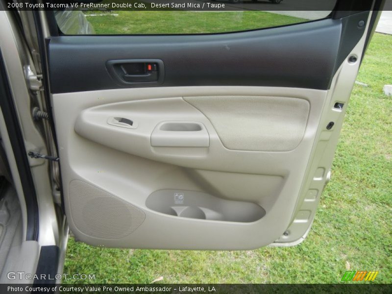 Desert Sand Mica / Taupe 2008 Toyota Tacoma V6 PreRunner Double Cab