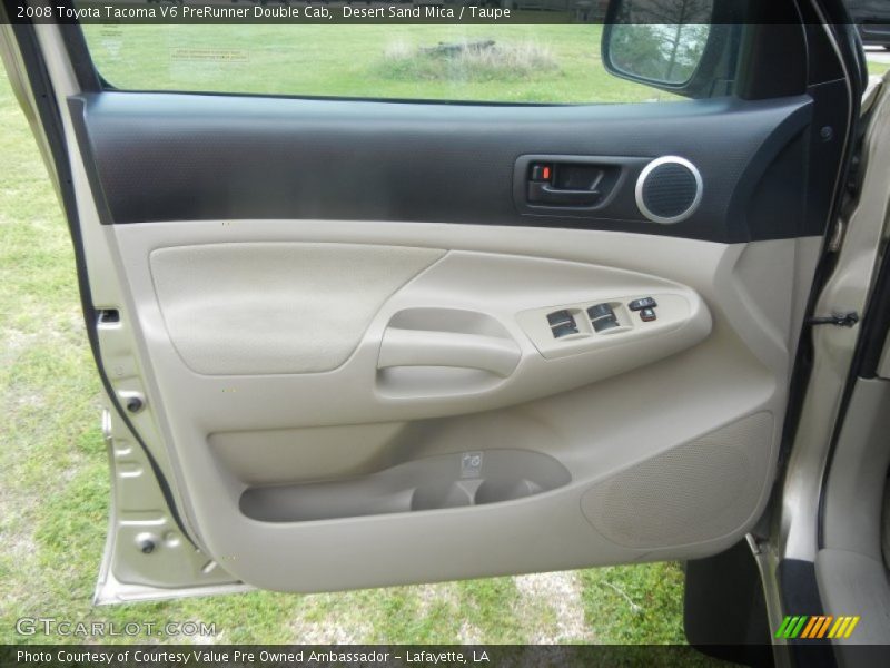 Desert Sand Mica / Taupe 2008 Toyota Tacoma V6 PreRunner Double Cab