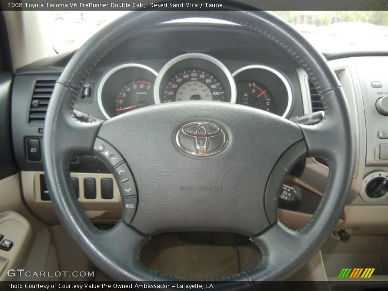 Desert Sand Mica / Taupe 2008 Toyota Tacoma V6 PreRunner Double Cab