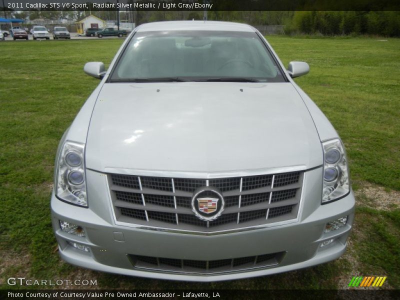 Radiant Silver Metallic / Light Gray/Ebony 2011 Cadillac STS V6 Sport