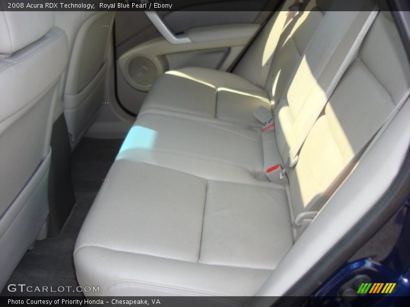 Royal Blue Pearl / Ebony 2008 Acura RDX Technology