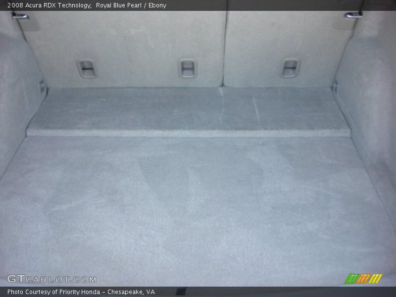 Royal Blue Pearl / Ebony 2008 Acura RDX Technology