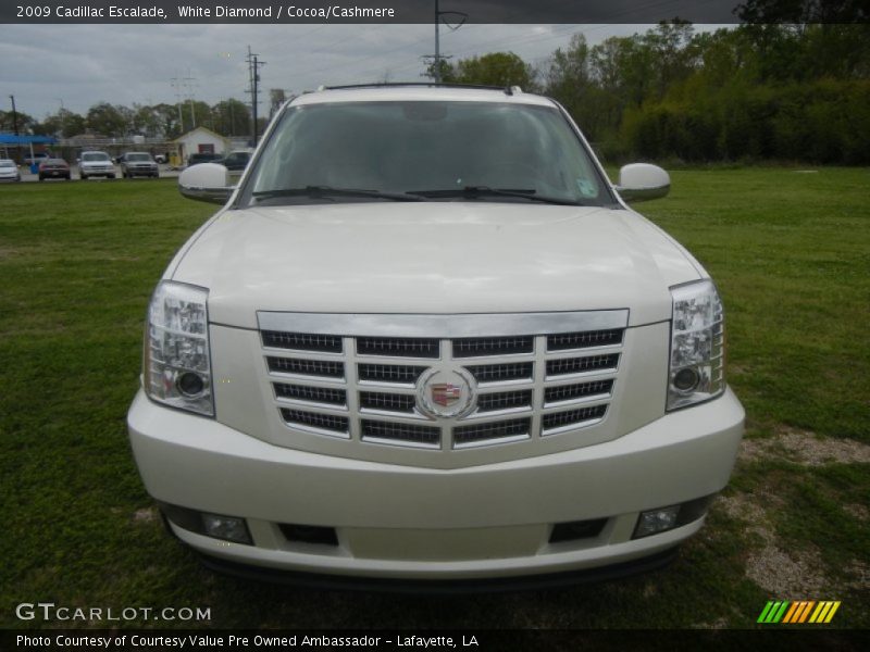 White Diamond / Cocoa/Cashmere 2009 Cadillac Escalade