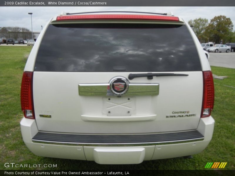 White Diamond / Cocoa/Cashmere 2009 Cadillac Escalade
