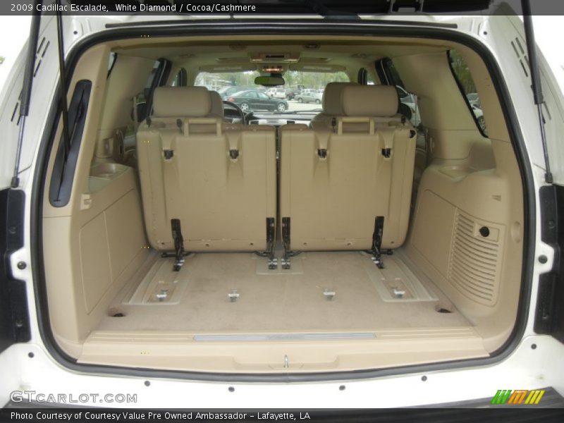 White Diamond / Cocoa/Cashmere 2009 Cadillac Escalade