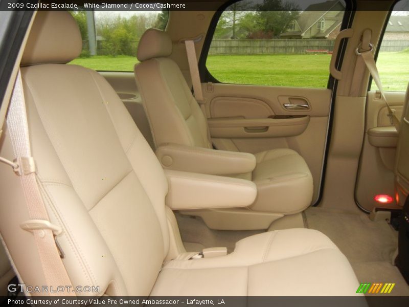 White Diamond / Cocoa/Cashmere 2009 Cadillac Escalade