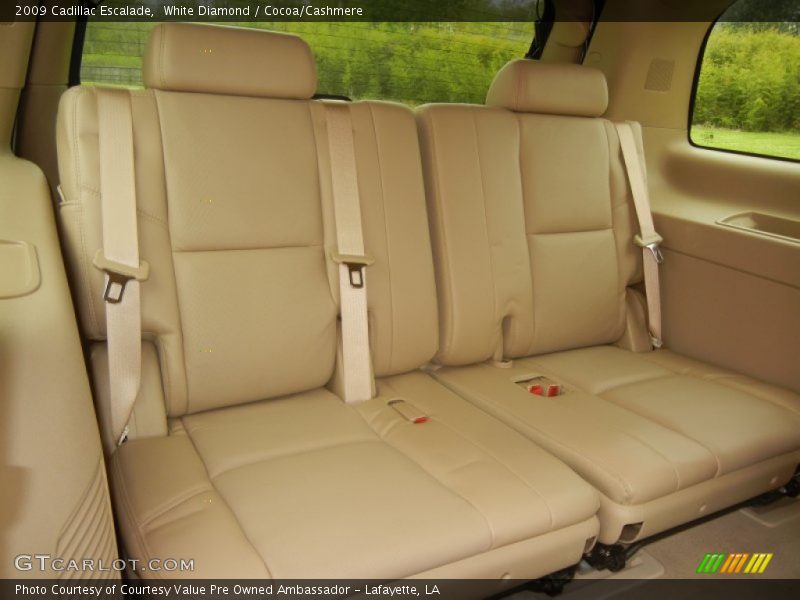 White Diamond / Cocoa/Cashmere 2009 Cadillac Escalade