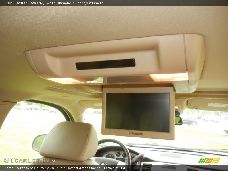 White Diamond / Cocoa/Cashmere 2009 Cadillac Escalade