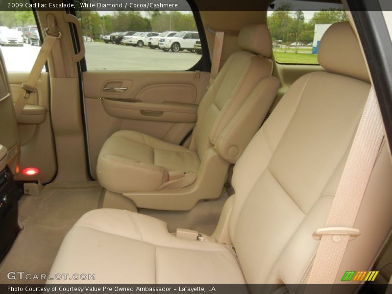 White Diamond / Cocoa/Cashmere 2009 Cadillac Escalade