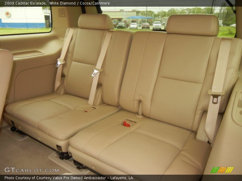 White Diamond / Cocoa/Cashmere 2009 Cadillac Escalade