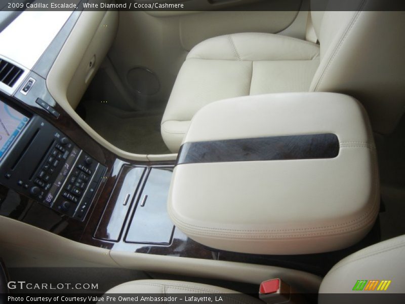 White Diamond / Cocoa/Cashmere 2009 Cadillac Escalade