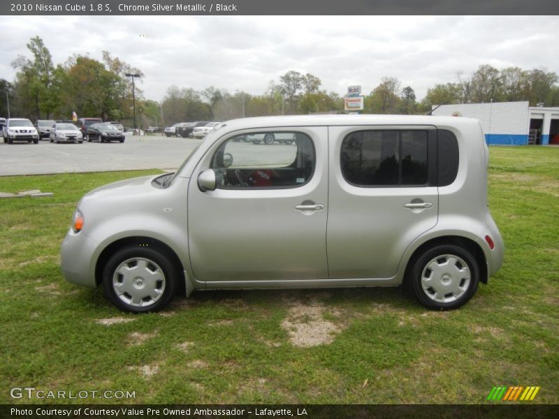 Chrome Silver Metallic / Black 2010 Nissan Cube 1.8 S