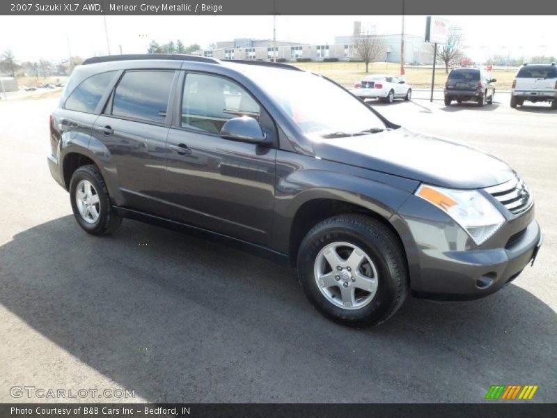 Meteor Grey Metallic / Beige 2007 Suzuki XL7 AWD