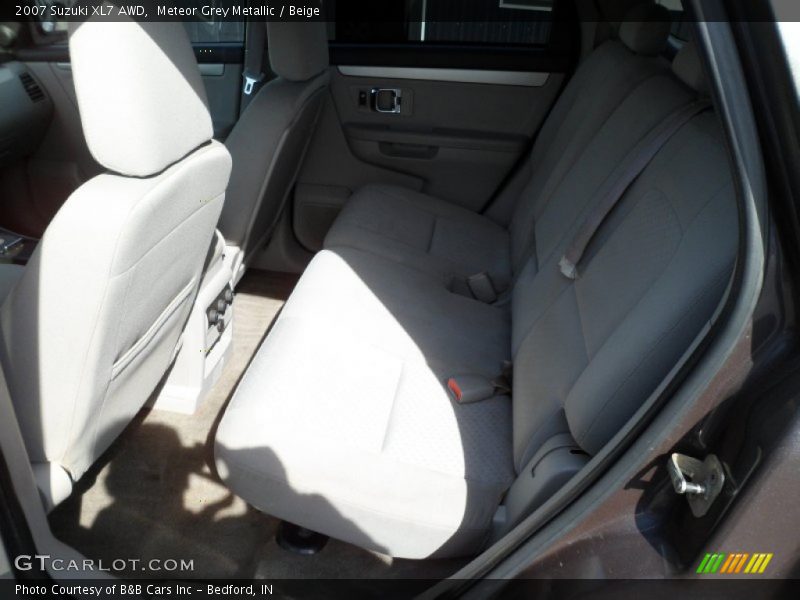 Meteor Grey Metallic / Beige 2007 Suzuki XL7 AWD
