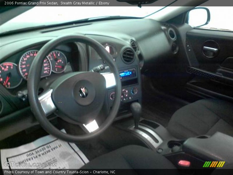 Stealth Gray Metallic / Ebony 2006 Pontiac Grand Prix Sedan