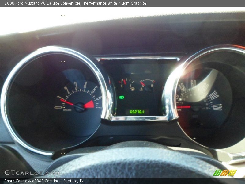 Performance White / Light Graphite 2008 Ford Mustang V6 Deluxe Convertible
