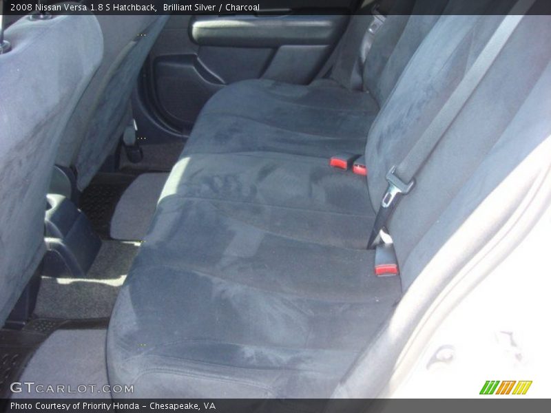 Brilliant Silver / Charcoal 2008 Nissan Versa 1.8 S Hatchback