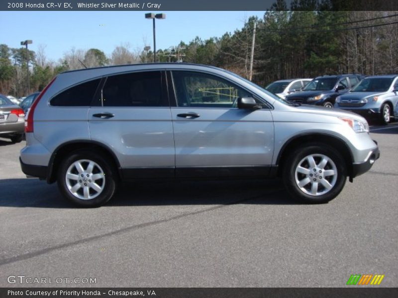 Whistler Silver Metallic / Gray 2008 Honda CR-V EX