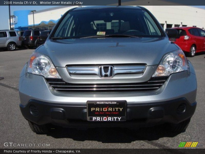 Whistler Silver Metallic / Gray 2008 Honda CR-V EX