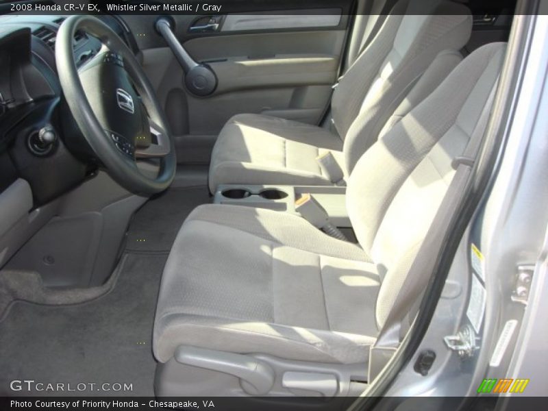 Whistler Silver Metallic / Gray 2008 Honda CR-V EX