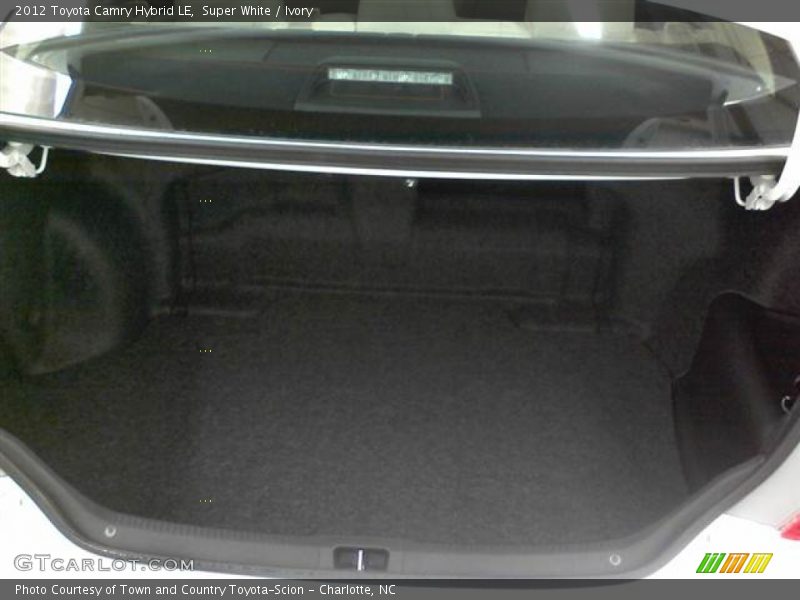 Super White / Ivory 2012 Toyota Camry Hybrid LE