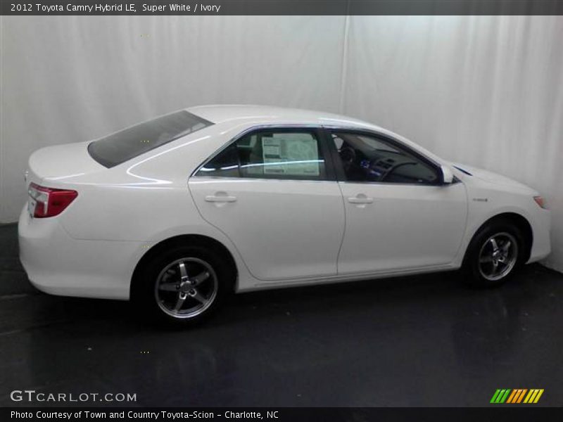 Super White / Ivory 2012 Toyota Camry Hybrid LE