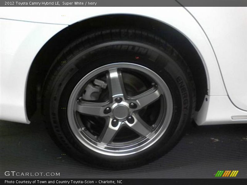 Super White / Ivory 2012 Toyota Camry Hybrid LE
