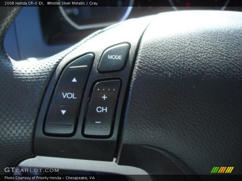 Whistler Silver Metallic / Gray 2008 Honda CR-V EX