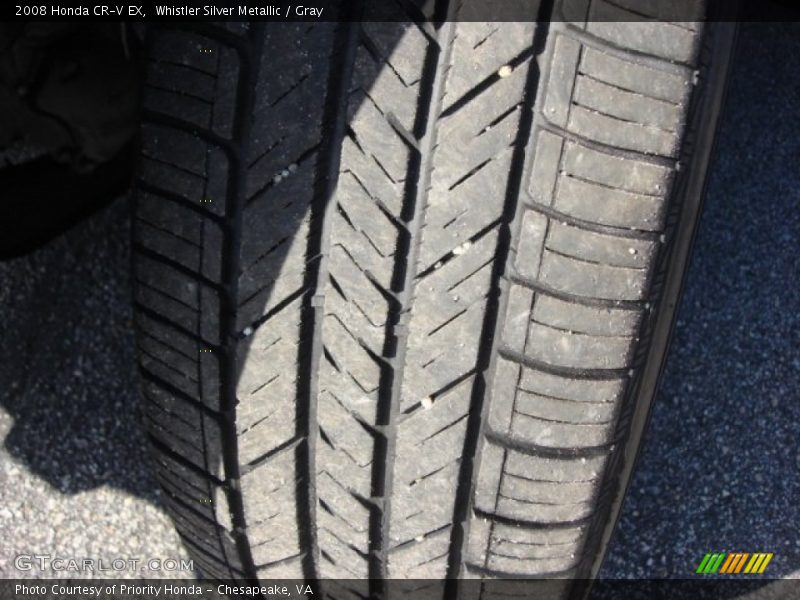 Whistler Silver Metallic / Gray 2008 Honda CR-V EX