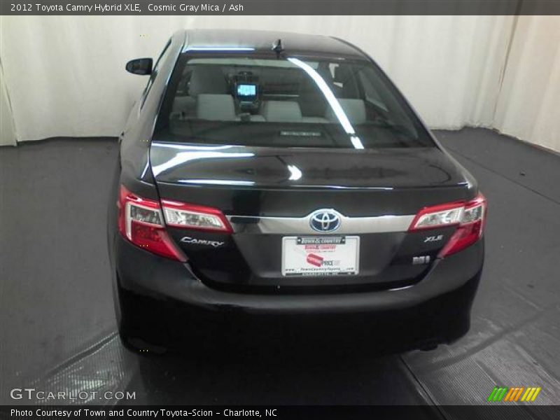 Cosmic Gray Mica / Ash 2012 Toyota Camry Hybrid XLE