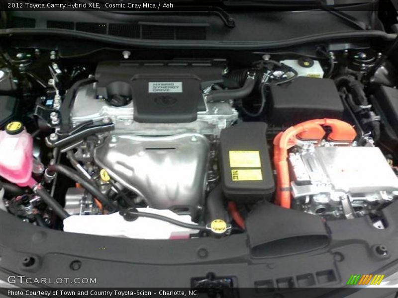 Cosmic Gray Mica / Ash 2012 Toyota Camry Hybrid XLE