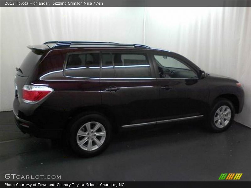 Sizzling Crimson Mica / Ash 2012 Toyota Highlander