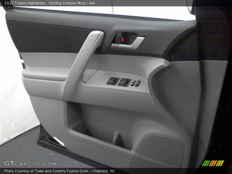 Sizzling Crimson Mica / Ash 2012 Toyota Highlander