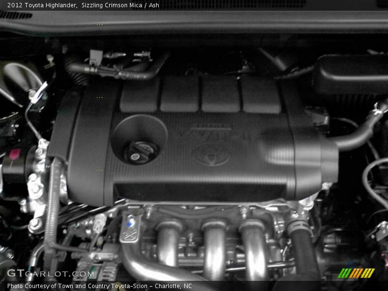 Sizzling Crimson Mica / Ash 2012 Toyota Highlander