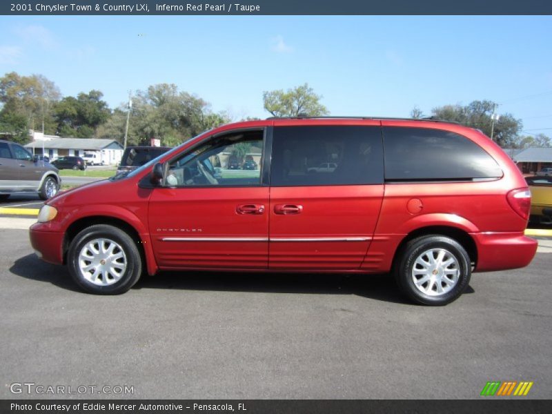  2001 Town & Country LXi Inferno Red Pearl