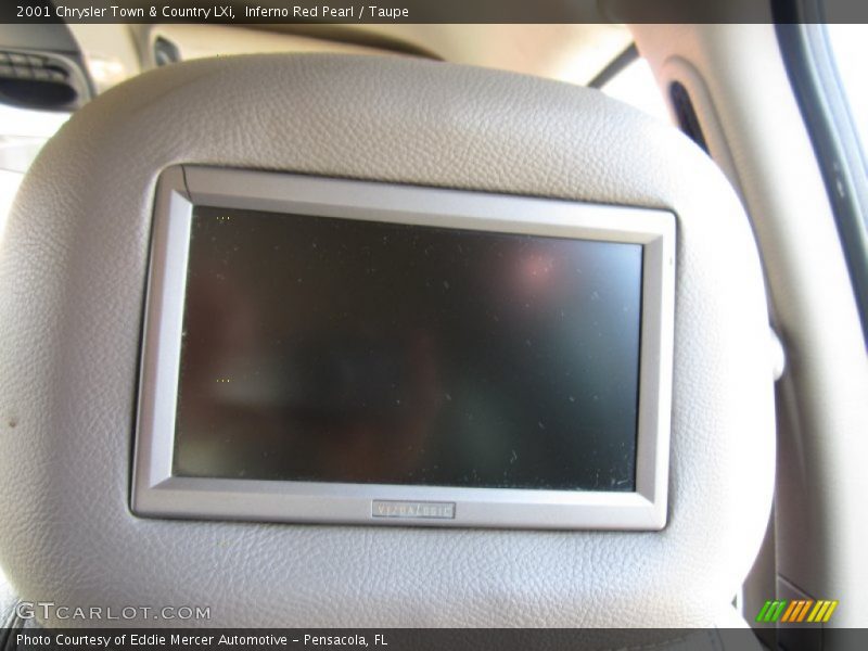 Inferno Red Pearl / Taupe 2001 Chrysler Town & Country LXi