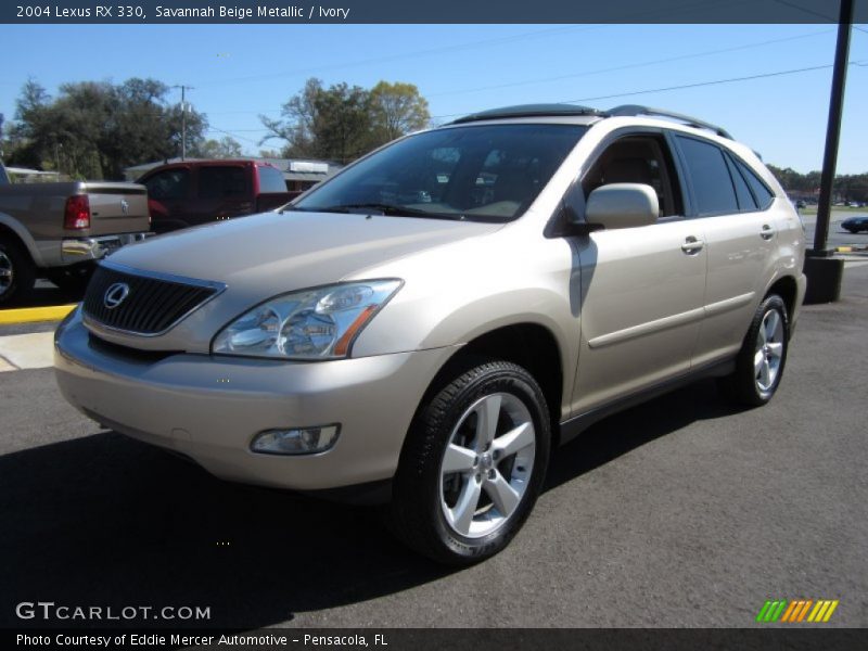 Savannah Beige Metallic / Ivory 2004 Lexus RX 330