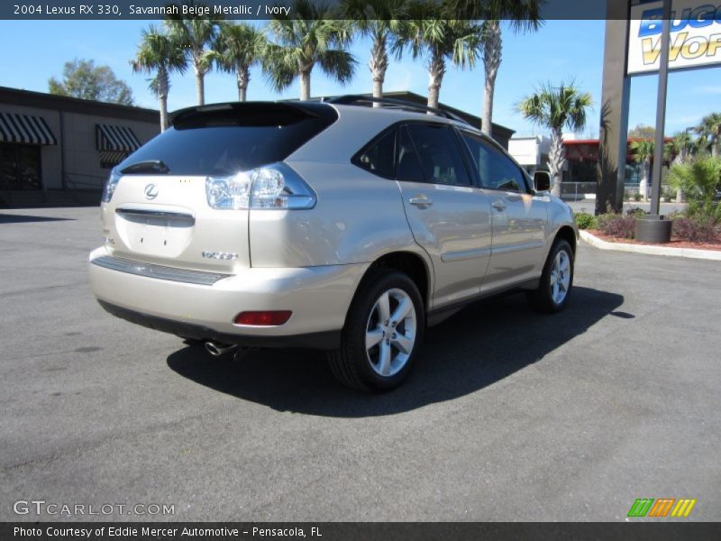 Savannah Beige Metallic / Ivory 2004 Lexus RX 330