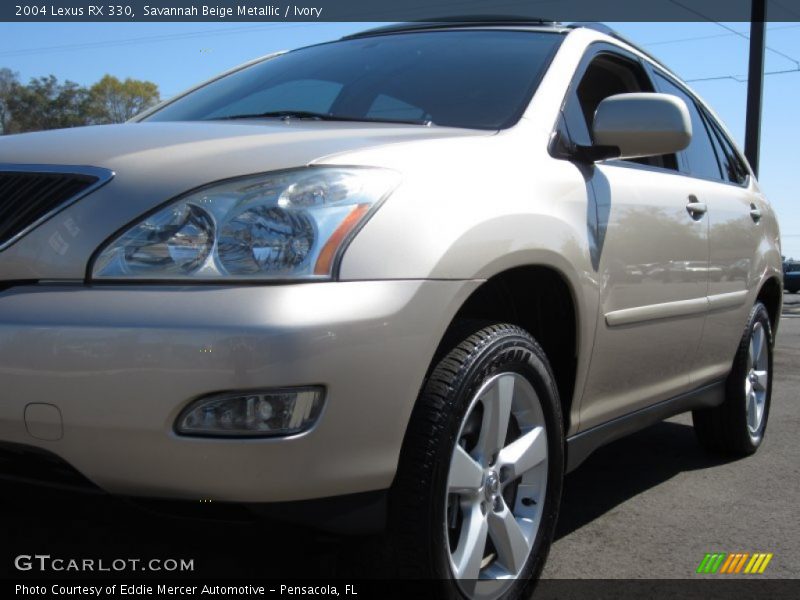 Savannah Beige Metallic / Ivory 2004 Lexus RX 330
