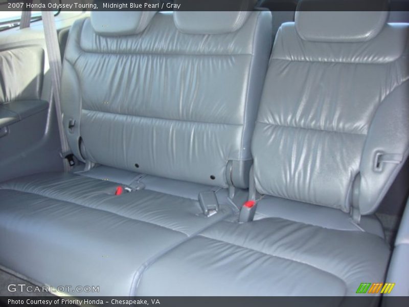 Midnight Blue Pearl / Gray 2007 Honda Odyssey Touring