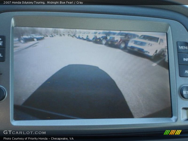 Midnight Blue Pearl / Gray 2007 Honda Odyssey Touring