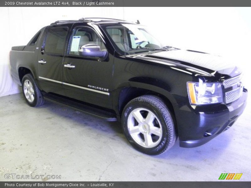 Black / Light Cashmere 2009 Chevrolet Avalanche LTZ 4x4