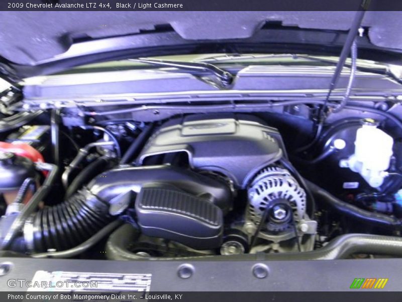 Black / Light Cashmere 2009 Chevrolet Avalanche LTZ 4x4