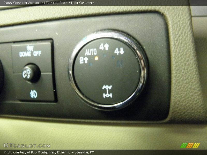 Black / Light Cashmere 2009 Chevrolet Avalanche LTZ 4x4
